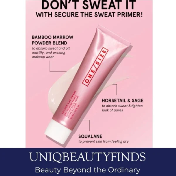 ONE/SIZE.by.Patrick.Starrr Secure The Sweat Waterproof Mattifying Primer - 1 oz / 30 g - Image 2