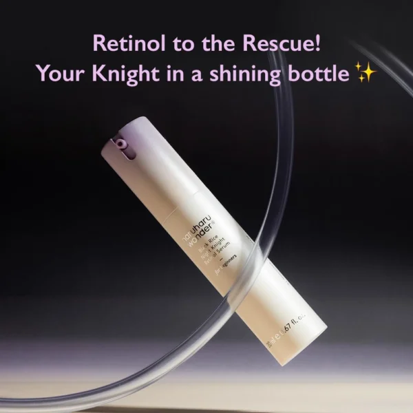HARUHARU Wonder Black Rice Night Knight Retinol Serum, 0.67fl oz / 20ml - Image 2