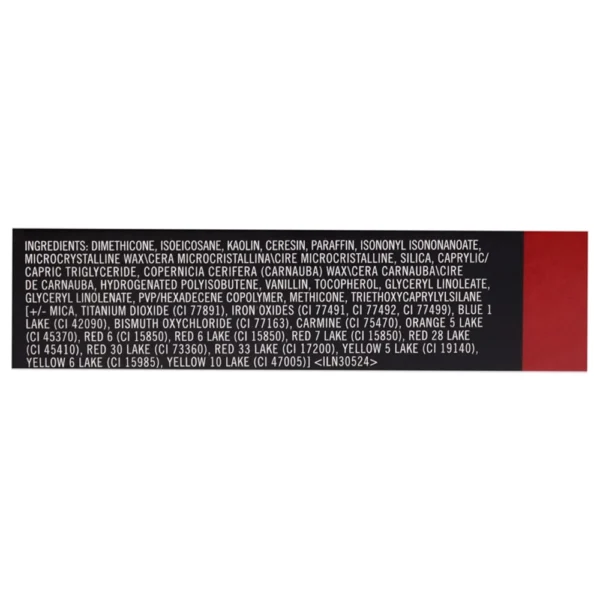 MAC Retro Matte Lipstick Ruby Woo, 1 Count, Multicolor, 0.10 oz - Image 7