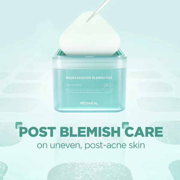 MEDIHEAL Madecassoside Cotton Facial Pads - 100 Pads - Image 2