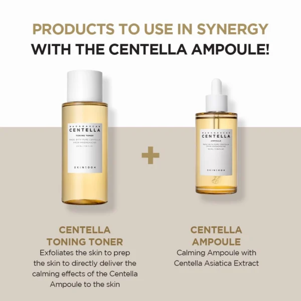 Madagascar Centella Asiatica Ampoule Facial Serum 3.38 fl.oz - (100ml) - Image 7