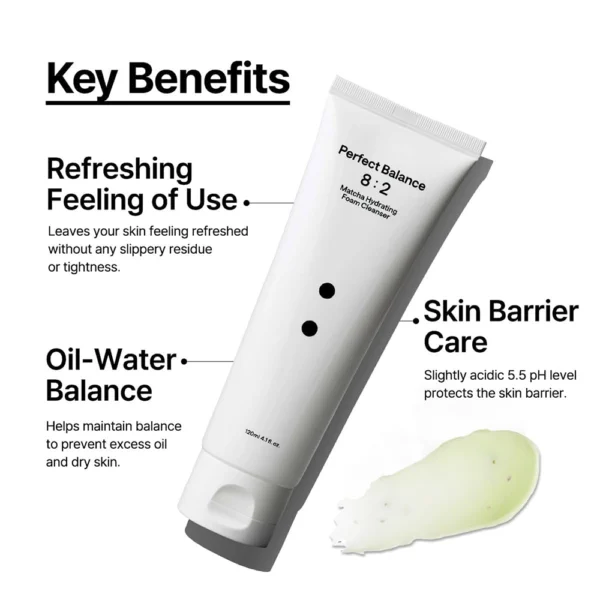 Matcha Hydrating Foam Cleanser - 120ml - Image 3
