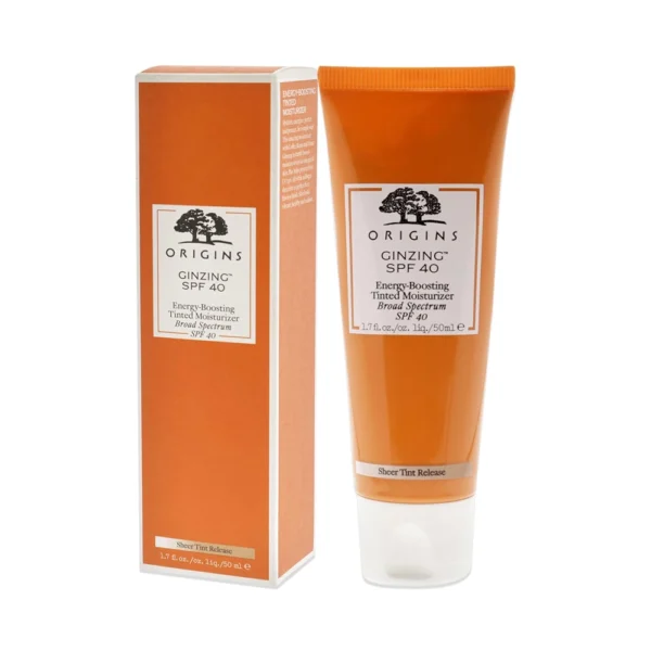 GinZing Energy-Boosting Tinted Moisturizer with SPF 40, 1.7fl oz - Image 4