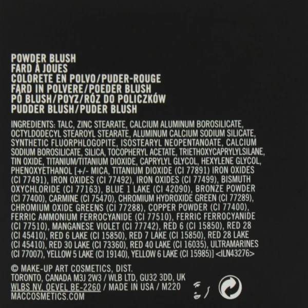 Powder Blush – Melba by MAC for Women – 0.21 oz Blush - Image 6