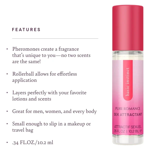 Pure Romance Basic Instinct Pheromone Perfume for Women 10.2ml - Image 4