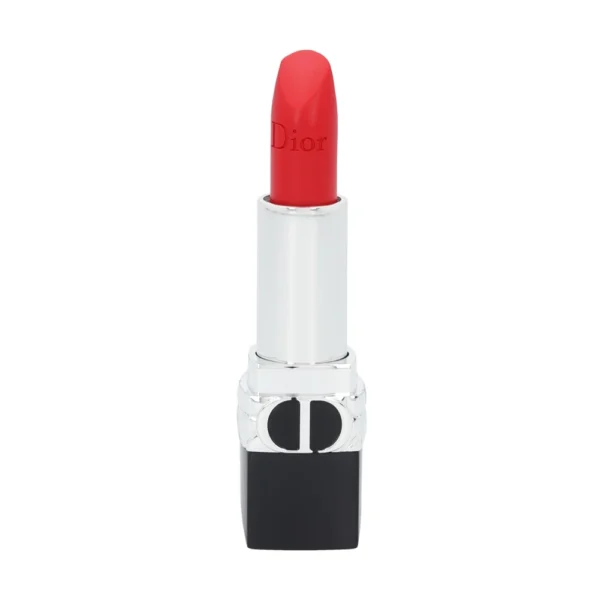 Rouge Dior Couture Lipstick – 999 Matte Lipstick (Refillable) Women 0.12 oz - Image 2