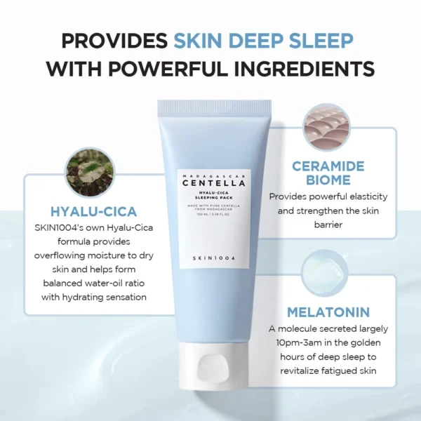 SKIN1004 Overnight Sleeping Mask – Deep Hydration & Anti-Aging Care 3.38 fl.oz - Image 5