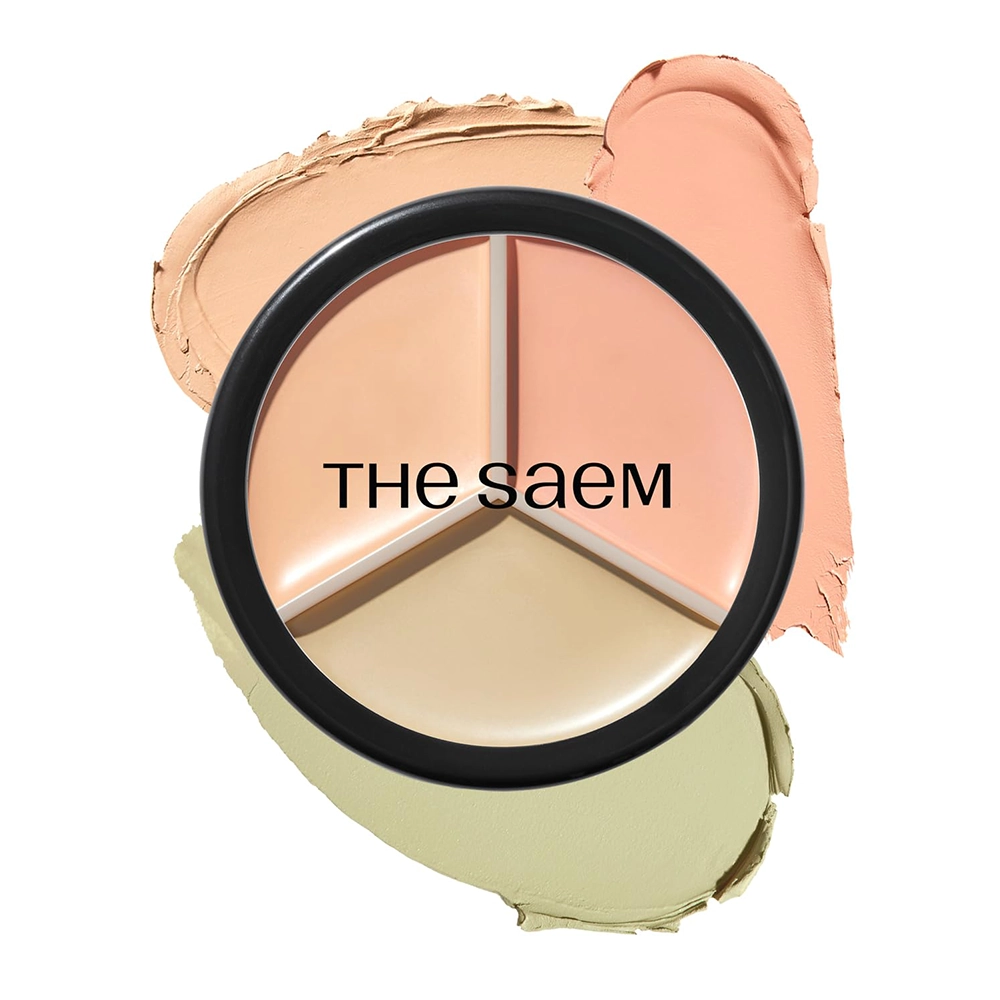 THE SAEM Cover Perfection Triple Pot Concealer