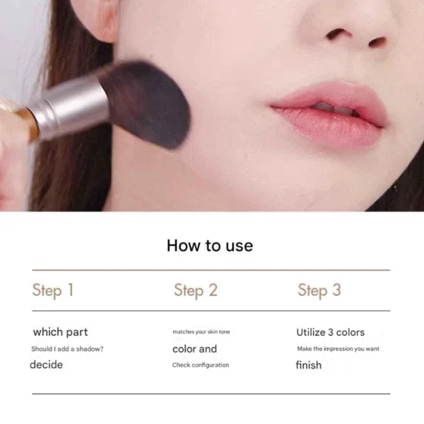 Artclass By Rodin Shading Master with Brush | Bronzer Face Powder (#2 Modern) - Image 7