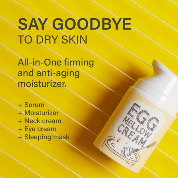 Egg Mellow Cream, Egg Extracts, Collagen Fibers, Inca Omega, All day hydration - Image 8