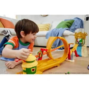 Hot Wheels Mario Kart Track Set Toy Car 2