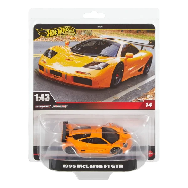 Hot Wheels Premium 1:43rd Scale Vehicle, Officially Licensed Replicas for Adult Collectors, Real Riders Tires - Image 6
