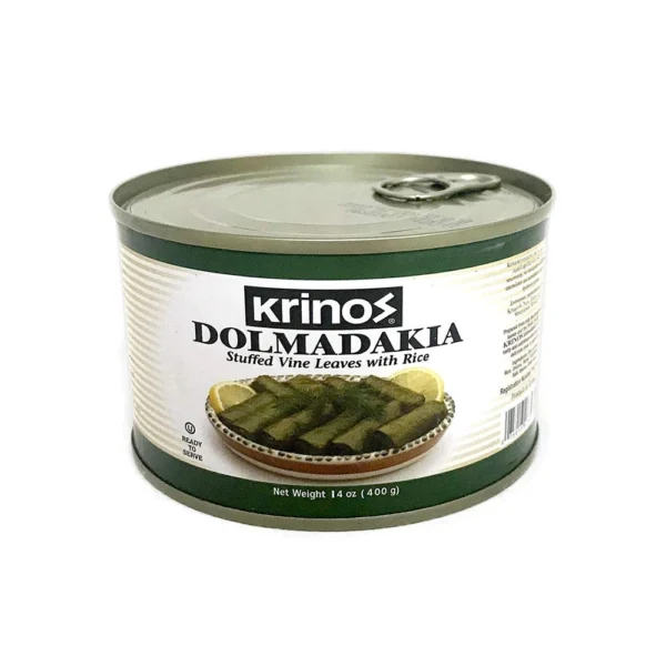 Krinos, Dolmas Stuffed Grape Leaves with Rice