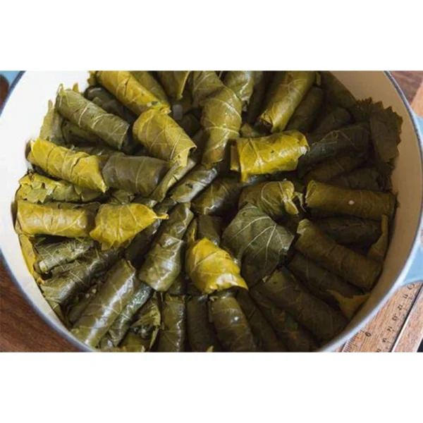 Krinos, Dolmas Stuffed Grape Leaves with Rice, Mediterranean Herbs in Sunflower Oil - Image 4