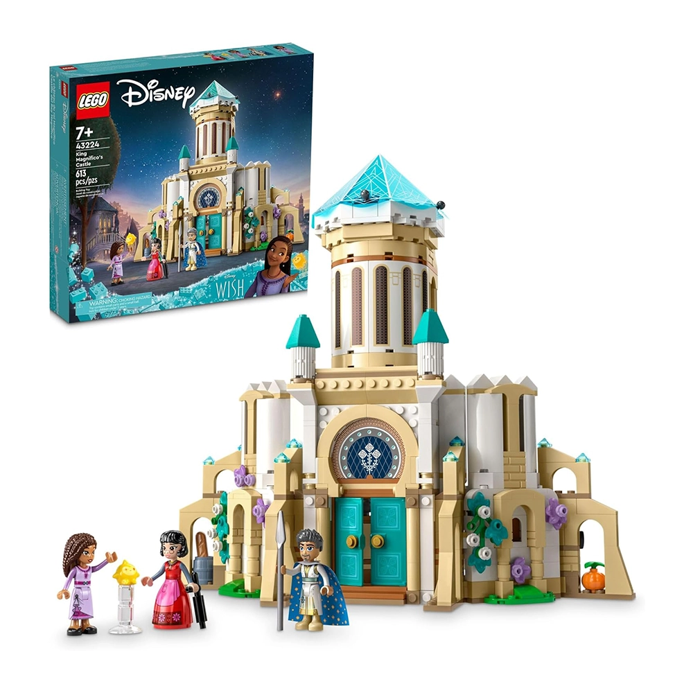 LEGO Disney Wish King Magnifico’s Castle 43224 Building Toy Set