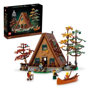 LEGO Ideas A-Frame Cabin 21338 Collectible Display Set
