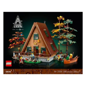LEGO Ideas A Frame Cabin 21338 Collectible Display Set 2