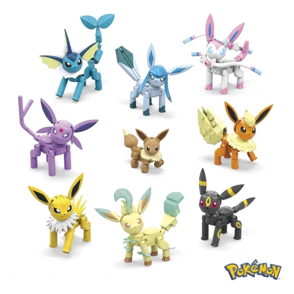 MEGA Pokémon Building Toys Set Every Eevee Evolution with 470 Pieces - Image 2