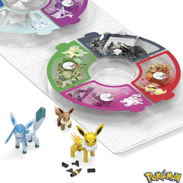 MEGA Pokémon Building Toys Set Every Eevee Evolution with 470 Pieces - Image 4