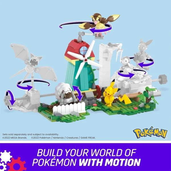MEGA Pokémon Building Toys Set, Countryside Windmill with 240 Pieces Toy - Image 5
