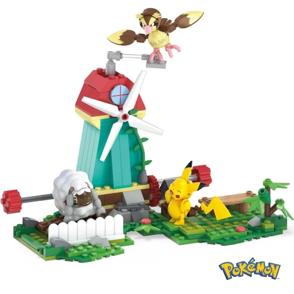 MEGA Pokémon Building Toys Set, Countryside Windmill with 240 Pieces Toy - Image 6