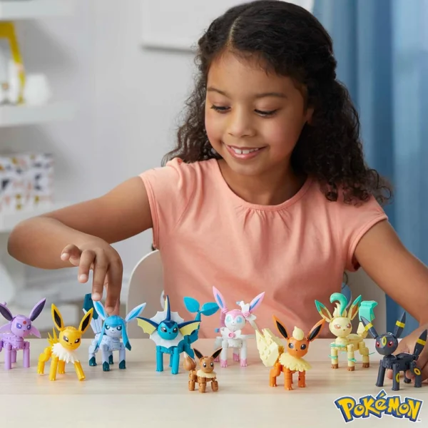 MEGA Pokémon Building Toys Set Every Eevee Evolution with 470 Pieces - Image 6
