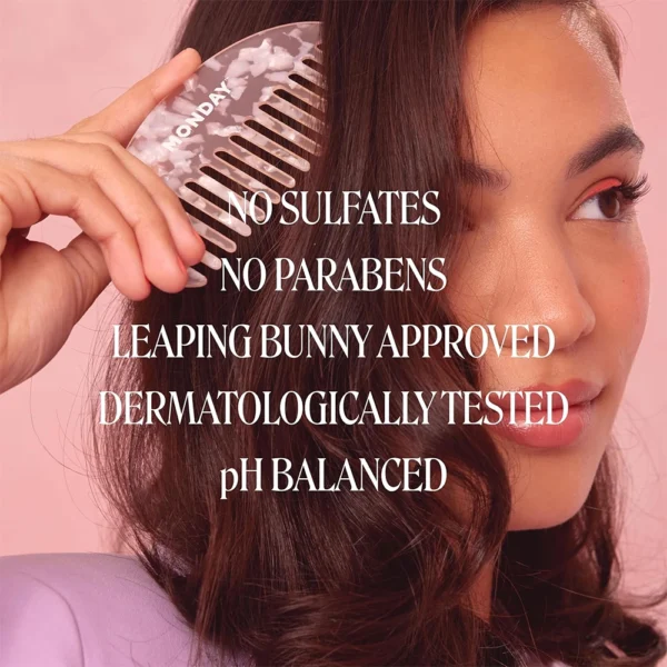 MONDAY HAIRCARE Moisture Shampoo + Conditioner Set (2 Pack) 27oz Each - Image 5