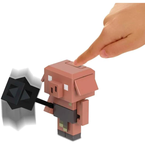 Mattel Minecraft Legends 3.25-inch Action Figures with Attack Action and Accessories - Image 6