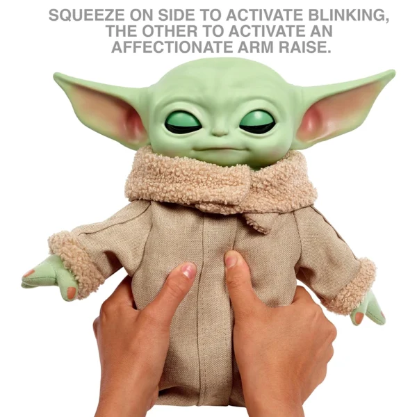 Mattel Star Wars The Mandalorian Grogu Plush Toy 11-inch - Image 5