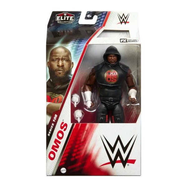 Mattel WWE Elite Action Figure & Accessories, Series #108 Omos 6" - Image 2