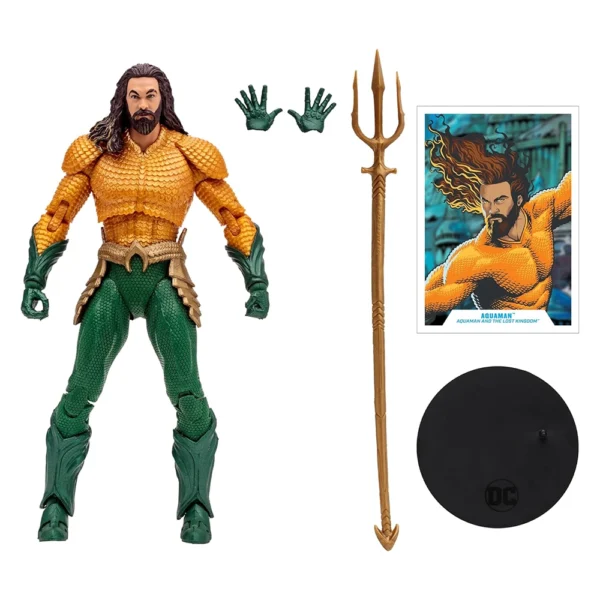 McFarlane Toys – DC Multiverse Aquaman (Aquaman and The Lost Kingdom) 7″ Action Figure - Image 5