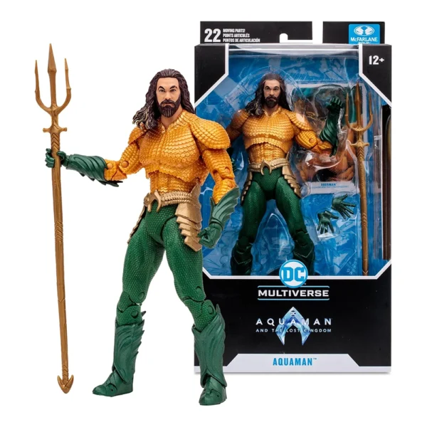McFarlane Toys – DC Multiverse Aquaman (Aquaman and The Lost Kingdom) 7″ Action Figure - Image 6