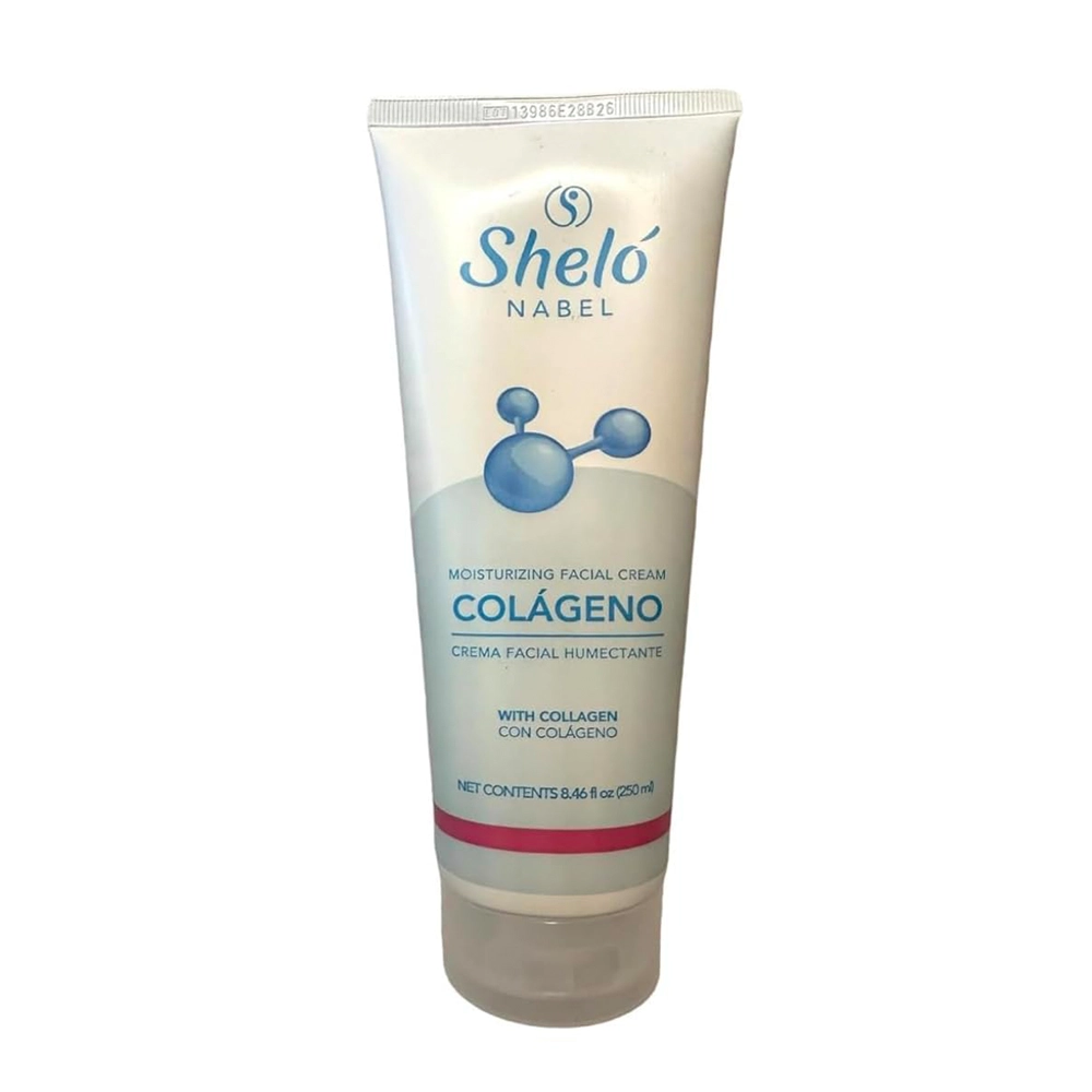Moisturizing Facial Cream with Collagen, 8.46 fl oz/Crema con Colageno Hidrata y Mejora la Apariencia de la Piel (250ml)