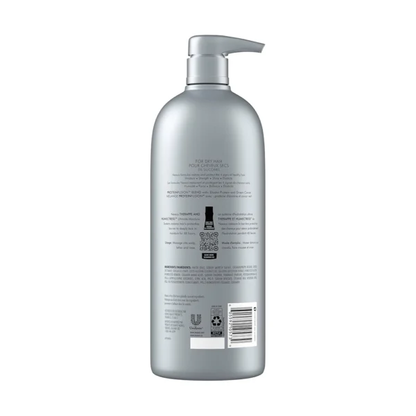 Nexxus Therappe Moisturizing Shampoo for Dry Hair – Silicone-Free, ProteinFusion with Elastin Protein & Green Caviar (33.8fl. oz) - Image 2