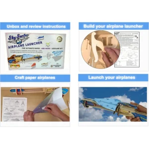 PATHFINDERS STEM Kit – Paper Airplane Launcher 2