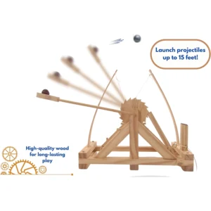 Pathfinders STEM Kits – Leonardo da Vinci Catapult kit 3