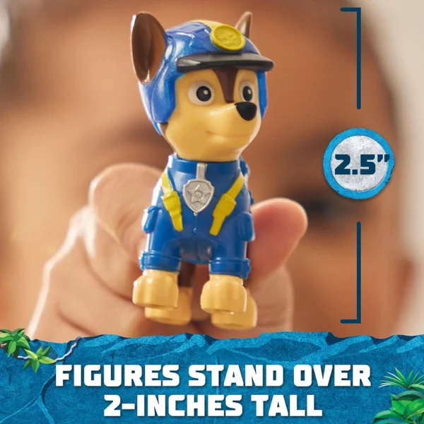 Jungle Pups Action Figures Gift Pack with 8 Collectible Toy Figures for Ages 3 and Up - Image 4