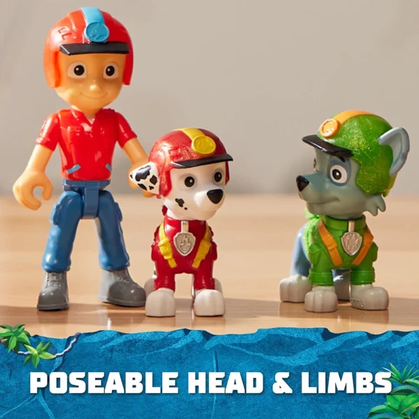 Jungle Pups Action Figures Gift Pack with 8 Collectible Toy Figures for Ages 3 and Up - Image 5