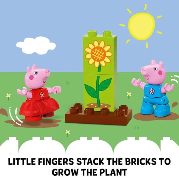 LEGO DUPLO Peppa Pig Garden and Tree House Toddler Toy - Image 5
