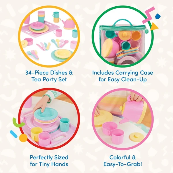 Play Circle Dish Set, for 3+ Years Kids - Image 5