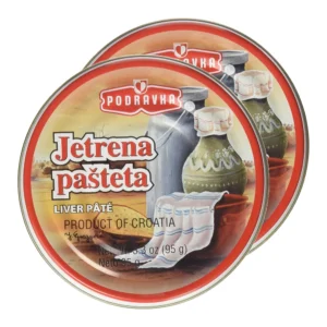 Podravka Jetrena Pasteta 3.5 Oz 3