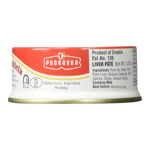 Podravka Jetrena Pasteta 3.5 oz Liver Pate (Pack of 2) - Image 4