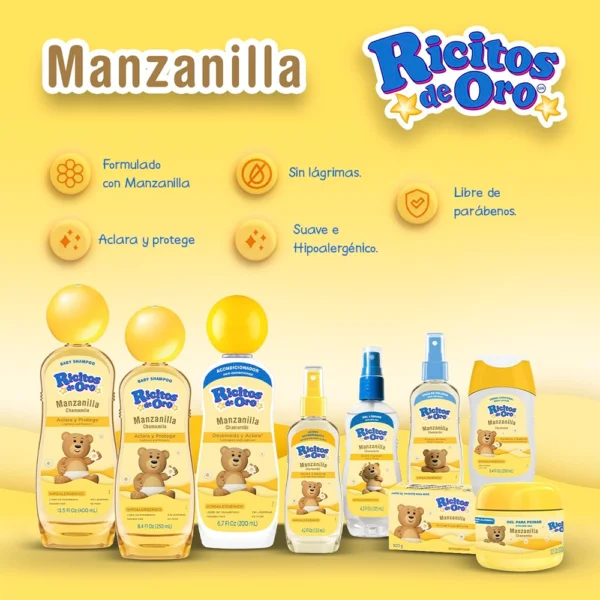 Ricitos de Oro Clarifying Lotion Chamomile Goldilocks – 4.2fl oz (125ml) - Image 3