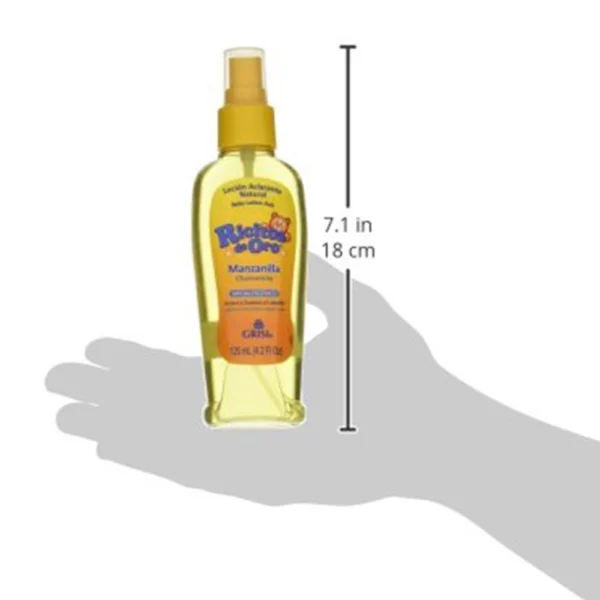 Ricitos de Oro Clarifying Lotion Chamomile Goldilocks – 4.2fl oz (125ml) - Image 4
