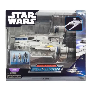 STAR WARS Micro Galaxy Squadron U Wing Starfighter 3
