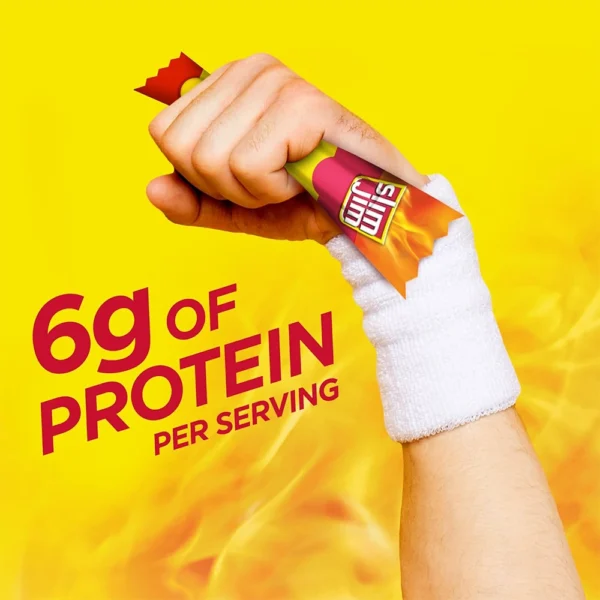 Slim Jim Smoked Meat Sticks, Original Flavor, 6g Protein Per Serving, 0.28 oz. (46 Count) - Image 4