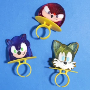 Sonic the Hedgehog Individually Wrapped Lollipop Rings 2