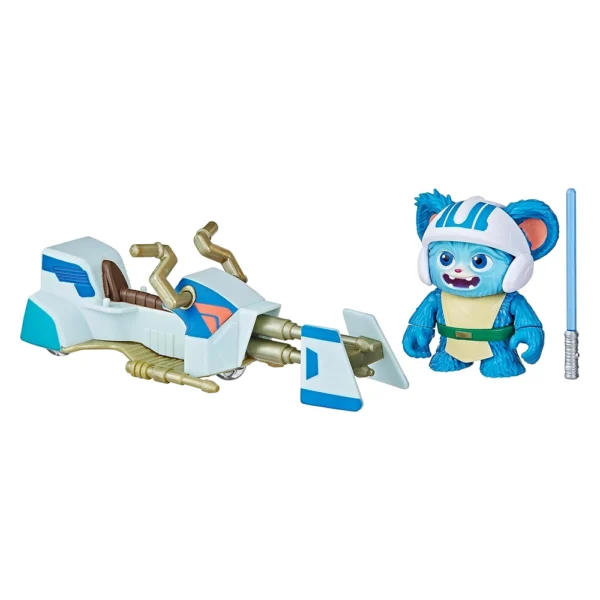 Young Jedi Adventures Nubs Figure & Speeder Bike, Preschool Toys for 3 Year Kids - Image 2