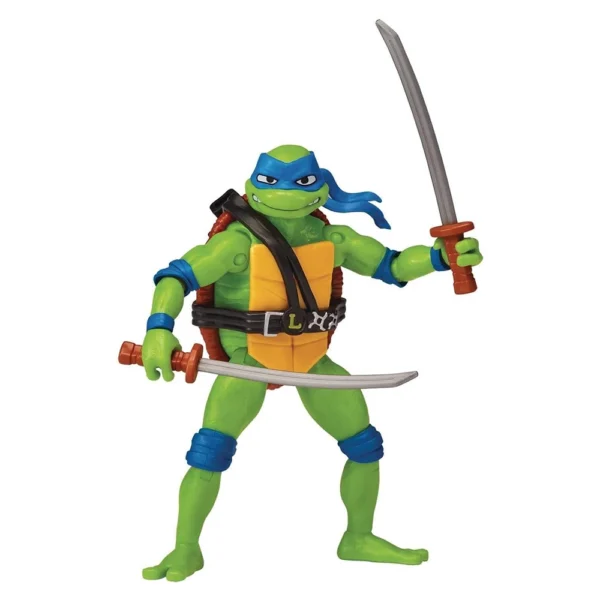 Teenage Mutant Ninja Turtles Mutant Mayhem 4.5 inch Leonardo Basic Action Figure - Image 2