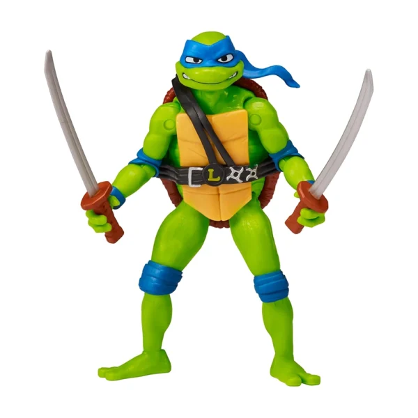 Teenage Mutant Ninja Turtles Mutant Mayhem 4.5 inch Leonardo Basic Action Figure - Image 3